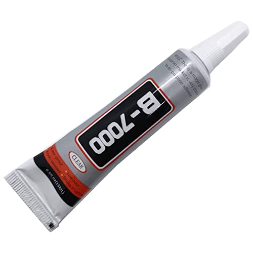 YiJieWZT B7000 15ml Clear Acrylic Super Glue, Gel, Waterproof, Flexible, Anti-Vibration, for Electronics, Textile, Shoe, Household