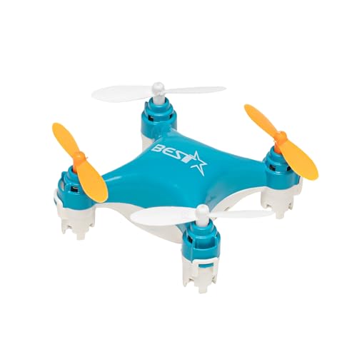 Drone Mini Remote Control Aircraft New Children's Toy Micro Aircraft Fixed Height Quadcopter Electronic Gadget (Blue) - color: Single Battery Version-Blue