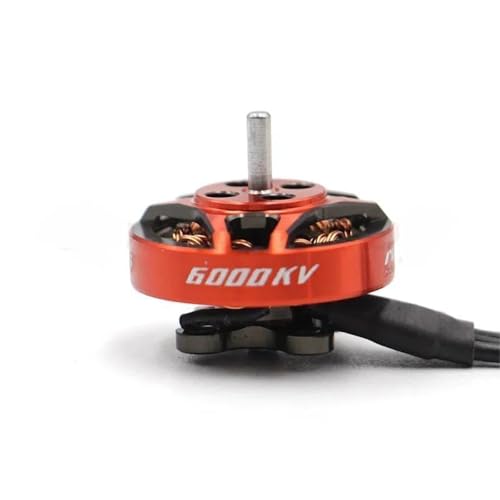 GTS V2 1202 1202.5 1-2S/11500KV 6000KV/3-4S Lipo 3.9g Mini FPV Brushless Motor 1.6-3inch Propeller for RCINPower Motors RC Quadcopter Racing Drones (1PC 3~4S 6000KV Orange) - style: 1PC 3~4S 6000KV Orange