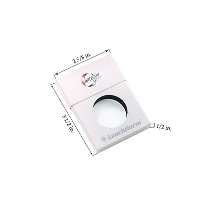 Lighthouse - Pack of 5 Single Slab Storage Boxes - Compatable with PCGS, NGC, ANACS with INTERCEPT Technology Corrosion Protection (2 5/8" x 1/2" x 3 1/2")