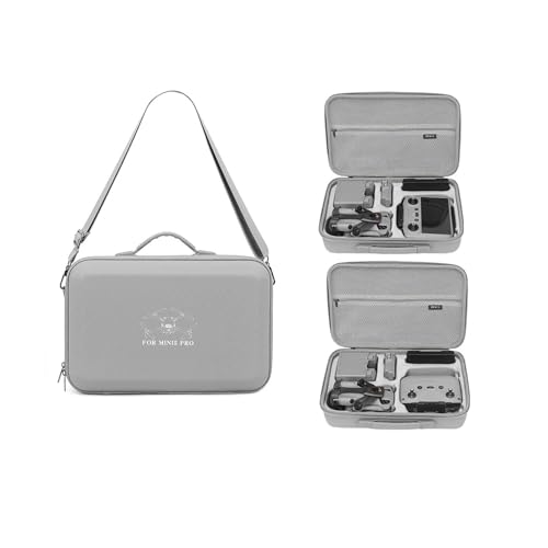 Mini 5 Pro Case, EVA Carrying Case For DJI Mini 5 Pro Fly More Combo (RC-N3)/(RC2) All-in-One Portable Hard Handheld Box Bag Storage Camera Drone Body/Remote Control/Other Accessories