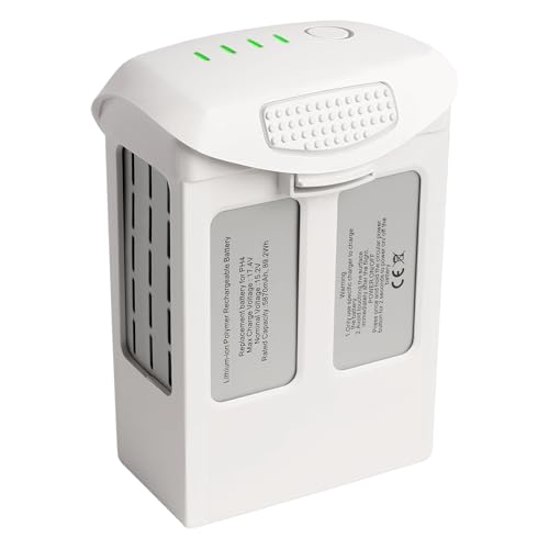 Phantom 4 Battery, 5870mAh-15.2V Intelligent Flight Drone Battery Replacement for DJI Phantom 4 Standard/Pro/RTK/Advanced/Pro v2.0 - color: 1 Pack