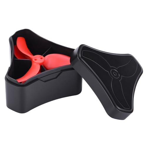 Drone Propellers For DJI Avata 2, Avata 2 Propellers Blades Props With Storage Case Paddle Protector Organizer Drone Propeller Carrying Case Accessories (Organizer+Red Propeller) - color: Organizer+Red Propeller