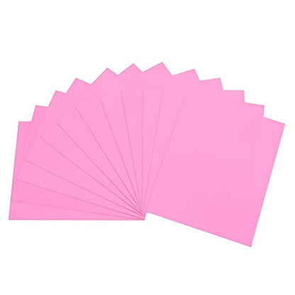 uxcell Light Pink EVA Foam Sheets 11 x 8 inch 1.7mm Thickness for Crafts DIY Projects, 12 Pcs - color: Light Pink
