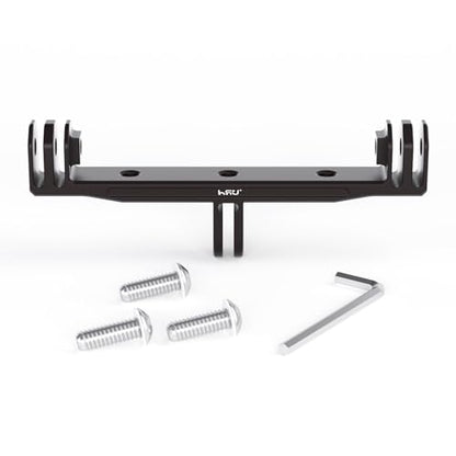 HSU Aluminum Dual Twin Mount Adapter (Extension) for GoPro - color: Extension