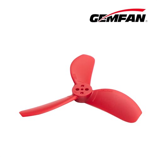 Gemfan Drone Soccer 2826 2.8-Inch 3-Blade PC FPV Props, 4CW + 4CCW