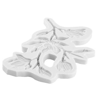 Magnolia Flower Polymer Clay Mold Magnolia Silicone Molds - color: Style E