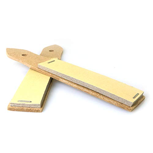 RLECS 4-Pack Sketch Sandpaper Pencil Pointer Sand Paper Sharpener Drawing Tools Sanders for Sharpening Pastel Sticks, 12 Sheets/Board