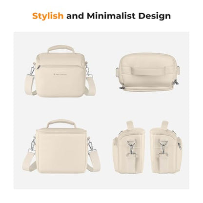K&F CONCEPT Camera Sling Bag Small Crossbody Case - color: 03-Beige