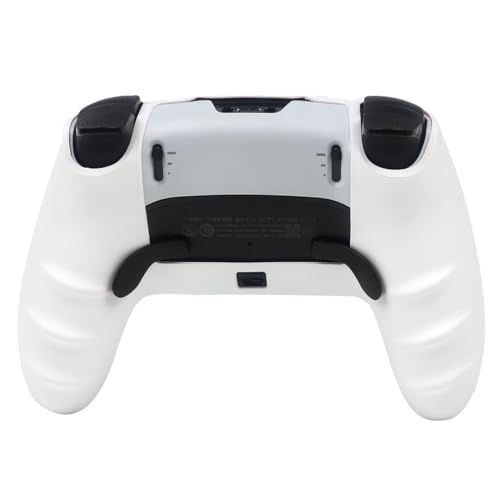 RALAN Tiger Silicone Controller Skins with 2 Thumb Gripsr Compatible with PS5 Dualsense Edge Controller Play Station 5 Accessories, Sweat-Proof Anti-Slip Cover Skin Protecto - color: Tiger White Red