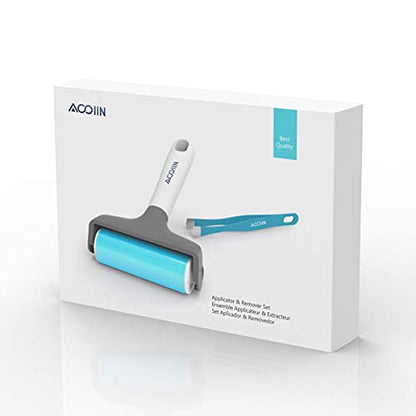 AOOIIN Rubber Brayer Roller & Mat Tweezers Remover Tool Set Craft
