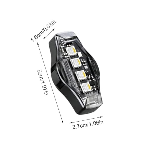 Flashing Lights Rechargeable LED Wireless Anti Collision Waterproof