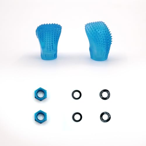 Felistick Shift RC Transmitter Radio Controller Stick Ends FPV Controller Accessories Replacement Joystick (blue, M4) - color: blue, size: M4