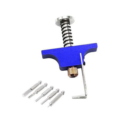 Propeller Puller Aluminum Alloy Removal Tool Props Remover， with Replacement Ejector Pins for RC FPV Drone BetaFPV Air65 75 (Blue)