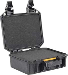 Pelican Vault V100 Hard Case (Camera, Pistol, Gear, Equipment) - color: Black, style: With Foam