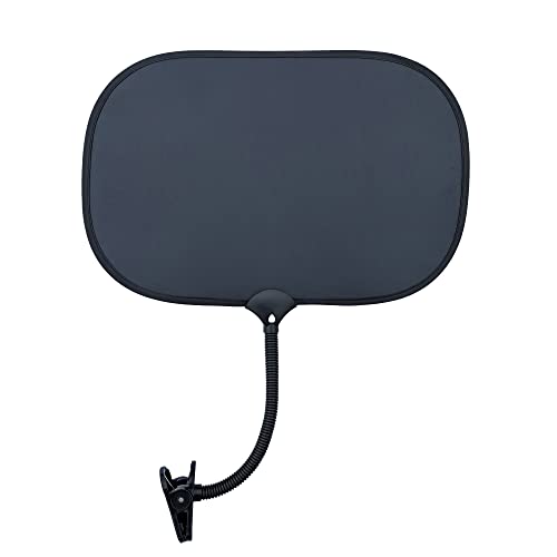 TopShade Laptop Sun Shade – Portable Adjustable Screen Shade for Laptops, Tablets & Outdoor Work, Collapsible Anti-Glare Sun Shield