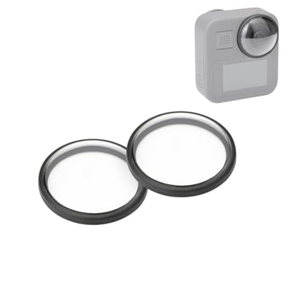 Lens Guard Compatible with GoPro Max PC Protective Cover, Anti-Scratch Lens Protector for Go Pro Max 360 Action Camera Accessories 2 pcs - size: for GoPro MAX