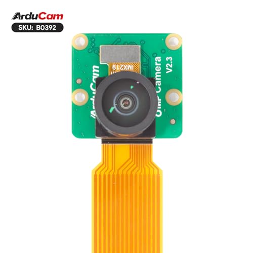 Arducam 8MP IMX219 175 Degree Ultra Wide Angle Camera for Raspberry Pi, Compatible with Pi 5, 4 Model B, 3/3B+, and Zero 2W - size: 175 Degree M12