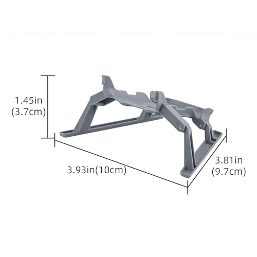 Akozon Drone Landing Gear Replacement Foldable Extended Release Lightweight ABS Landing Legs Accessories for MINI 5 PRO Drone Aircraft