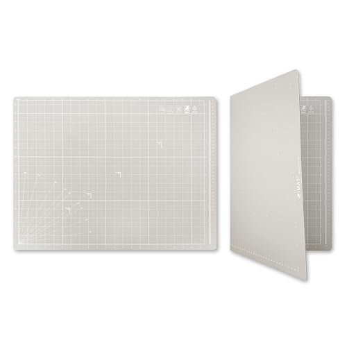 iMAT Flip Cutting Mat Note A2, Foldable, Double-Sided, Origami White - color: Origami White