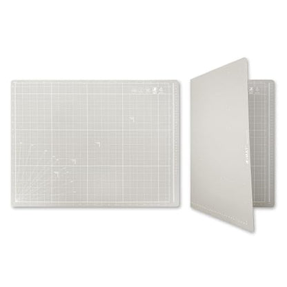 iMAT Flip Cutting Mat Note A2, Foldable, Double-Sided, Origami White - color: Origami White