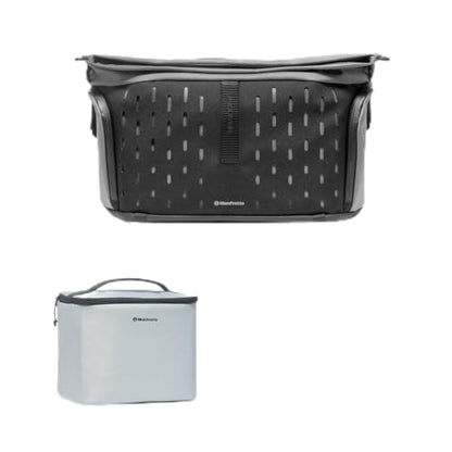 Manfrotto Uncover Camera Messenger Bag 12L, Expandable Roll-Top - size: Large Mess 12L
