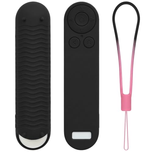 Silicon Cover for Nex Playground Game System Remote, Anti-Slip Shockproof Sleeve with 4 Pillars for Secure Placement, Dust & Water Resistant Protective Case with Lanyard-Black - style: Black Silicon Cover