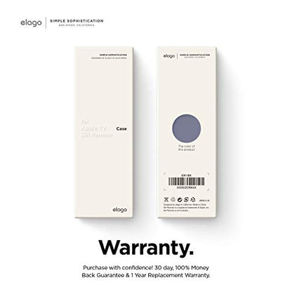 elago R3 Protective Case for Apple TV 4K Siri Remote 1st Generation - color: Lavender Grey