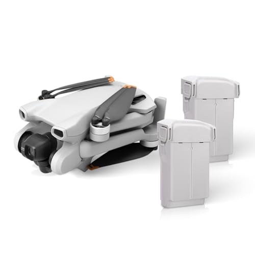 Mini 3/4 Series Intelligent Flight Battery 2Pack 3850mAh 7.38V Replacement Battery Compatible with DJI Minin 3/3 Pro/ 4 Pro Up to 47 Mins Flight Time - style: 2PACK