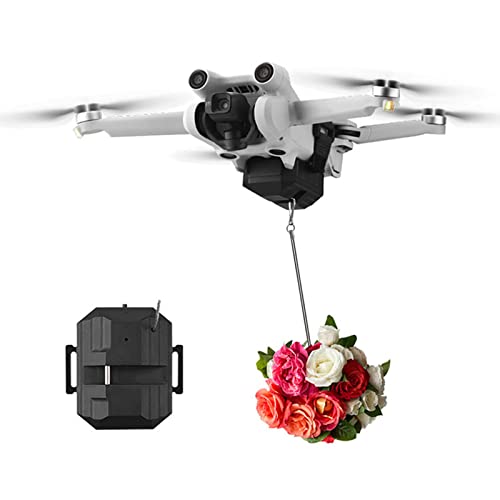 Airdrop Payload Transport Delivery Release Drop Device Drone Thrower Airdrop Dropping System Compatible for DJI Mini 4 Pro/Mini 3/Mini 3 Pro/Mini 2/Mini SE/Mavic Mini/Mavic Pro/Mavic Air