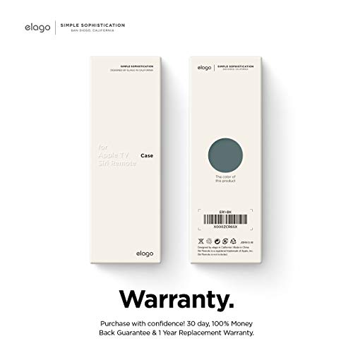 elago R3 Protective Case for Apple TV 4K Siri Remote 1st Generation - color: Midnight Green
