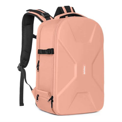 MOSISO Camera Backpack, DSLR/SLR/Mirrorless Photography Camera Bag - color: Salmon Pink