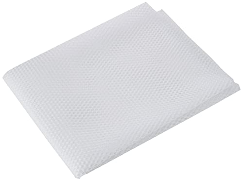 Annie Lightweight Mesh Fabric 18" x 54" White – Stretch Polyester See Through Fabric for Bags, Pockets & Organizers