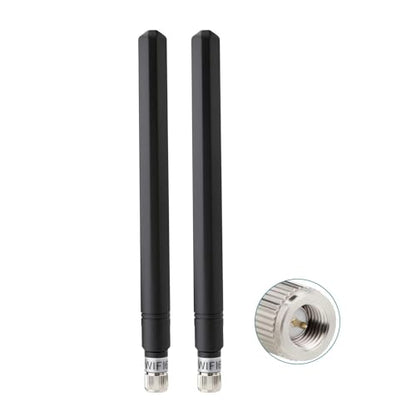 Superbat Tri-Band WiFi 6E Antenna SMA Male for PC Desktop Router 2-Pack