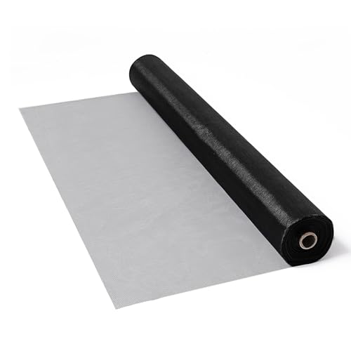 59 in x 100 ft Fiberglass Window Screen Mesh, Window Screen Replacement, Screen Door Mesh, Screen Mesh Roll, Porch Screens for Patios Outside Outdoor, Heavy Duty Window Screens for House Windows - size: 59 in x 100 ft