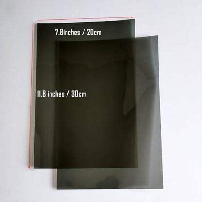 Polarizing Filters 2PCS 7.8x11.8inches Polarizer Linear Adhesive Polarized Film Sheets for LCD Screen Educational Physics Photography Lighting