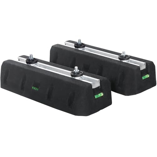 Yarssihha Mini Split Rubber Base Pad for 9000-36000 BTU Ductless Air Conditioner Heat Pump, Heavy Duty Anti-Vibration Mini Split Mounting Pad, Floor Mount Base Kit - style: 9000-36000 BTU
