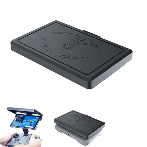 Taoke RC Pro 2 Remote Controller Anti-Glare Sunshade Hood, Remote Control Full Screen Cover Protector Compatible with DJI Mavic 4 Pro (Black) - color: Black