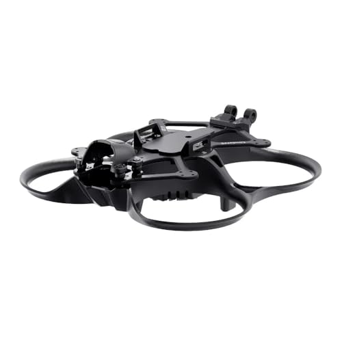SPARKHOBBY GEP-CT25 Cinebot 25 2.5inch 115mm wheelbase Carbon Fiber Frame Kit for RC FPV Cinewhoop Quadcopter Drones Accessories (GEP-CT25 Black) - color: Gep-ct25 Black