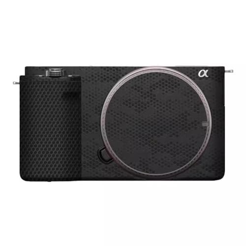 Camera Cover Skin Sticker for Sony ZV-E10 Camera Protector Film Skin Anti-Scratch Protective Decoration (Mamba Black) - color: Mamba Black
