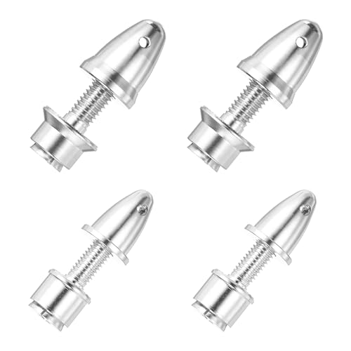 MECCANIXITY Propeller Adapter RC Plane Airplane Spinners, 3mm Aperture and 5/6mm Output Axle Propeller Adapter Saver for Shaft Brushless Motor Speed Controllers, Pack of 4 - size: 3mm x 5/6mm