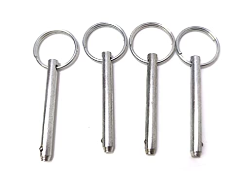 (4 Pack) Marine Hardware,Simple Insert Quick Release Pin