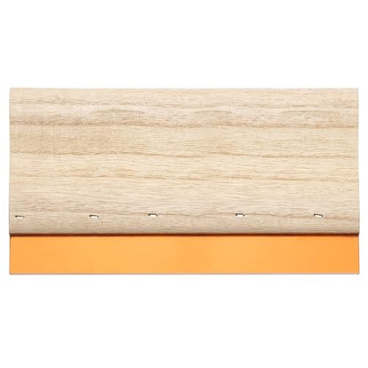 HARFINGTON Screen Printing Squeegee 8 Inch 65 Durometer Polyurethane Blade Wooden Handle Ink Scraper for Screen Printing Fabric Printmaking