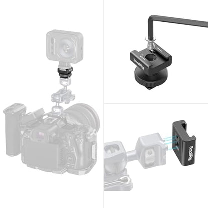 SmallRig Cold Shoe Mount Adapter for Wireless Microphones for DJI Mic- 4822