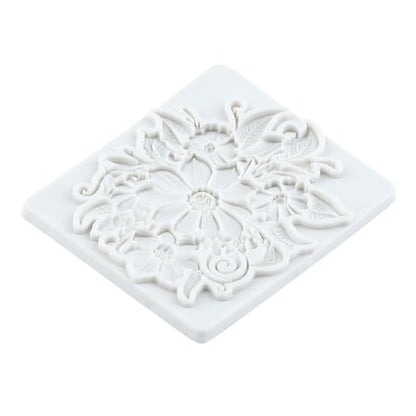 Flower Polymer Clay Mold Baroque Flower Lace Silicone Molds - color: Style H