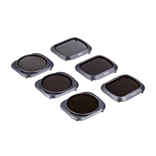 Aries ND Filters Set for DJI Mavic 2 pro, 6 Pack-(CPL, UV, ND4, ND8, ND16, ND32)
