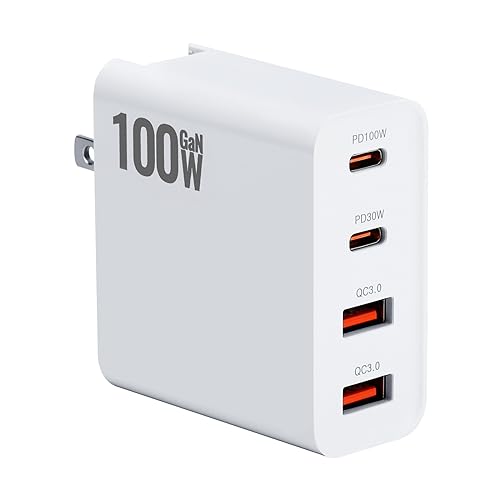 100W GaN Charger 4-Port Power Adapter for DJI Drone Accessories