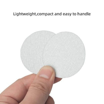 Sandpapers Sharpener - 100 Pieces Sandpaper Pads for Sketch Pencil, Crayon, Eyebrow Pencil, Charcoal Pencil Pointer for Artists and Students
