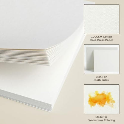 Vienrose Watercolor Cards with Envelopes 30 Pack 5x7 Blank Cards - size: 5"x7" Blank Cards*30