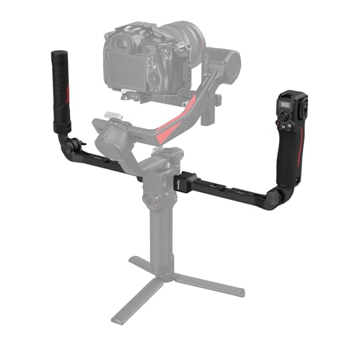 SmallRig Focus Control Dual Grip for DJI RS 2 /RS 3 Pro/RS 4 Pro Stabilizer - style: Handle w/ focus control
